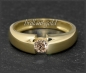 Preview: Lupenreiner Brillant Ring 585 Gold; 0,28ct